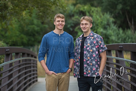 Ian and Stefan's Seniors Portraits